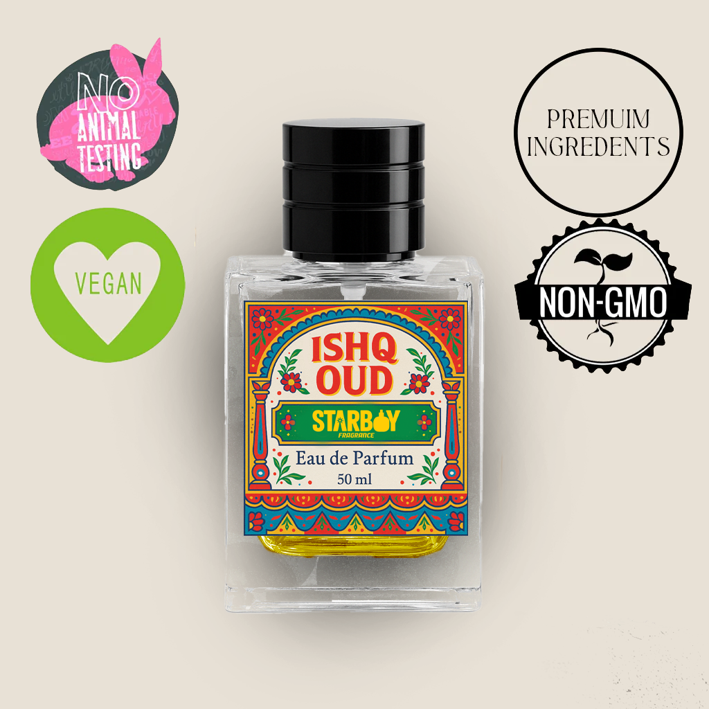 ISHQ OUD by STARBOY – 50ml Eau de Parfum (EDP) | A LOVE LETTER WRITTEN IN WHITE OUD 🕊️