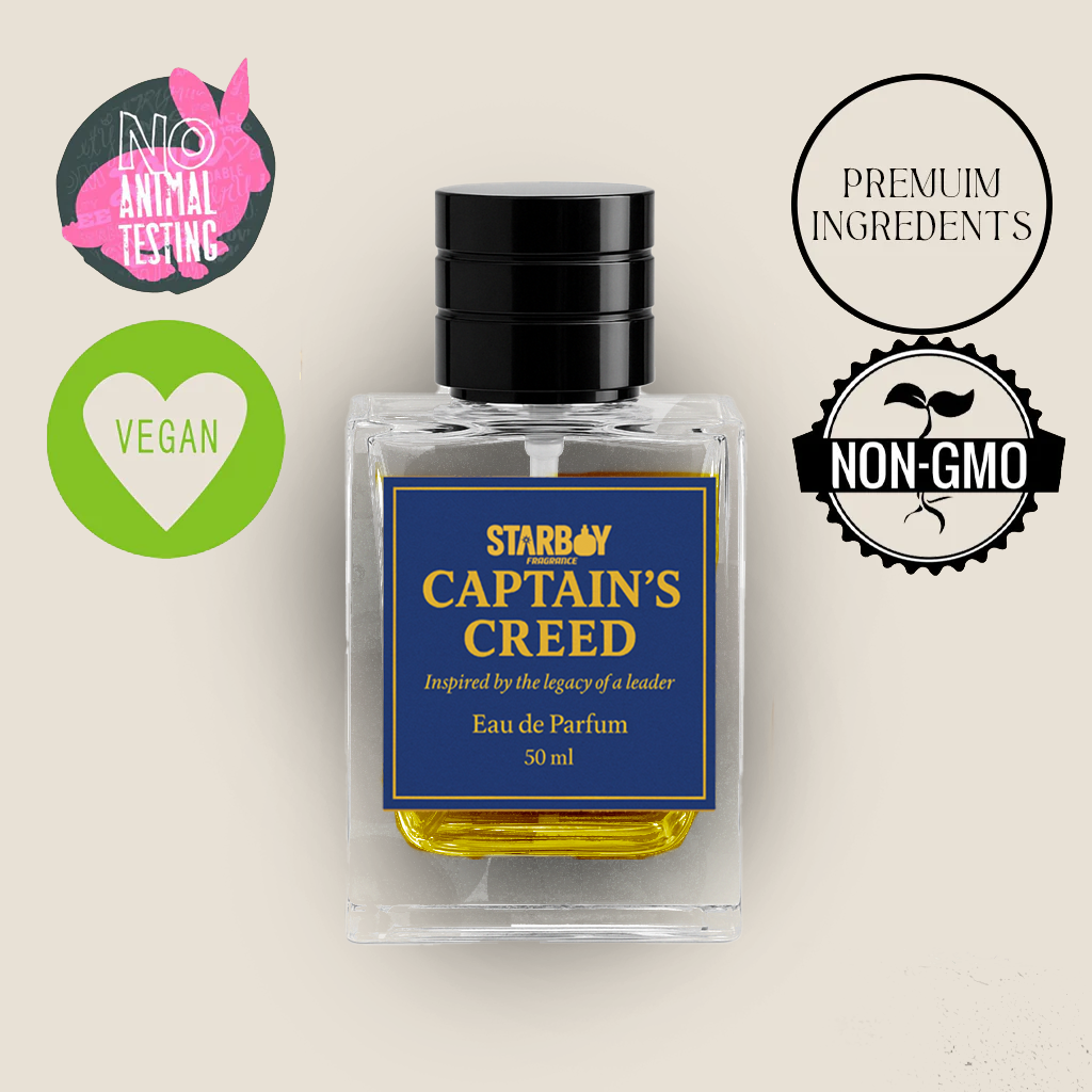 CAPTAIN’S CREED by STARBOY – 50ml Eau de Parfum (EDP) | Inspired by Virat Kohli’s Iconic Signature Scent ⚔️