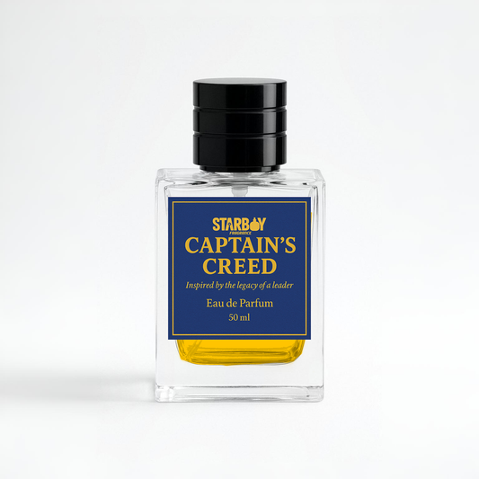 CAPTAIN’S CREED by STARBOY – 50ml Eau de Parfum (EDP) | Inspired by Virat Kohli’s Iconic Signature Scent ⚔️